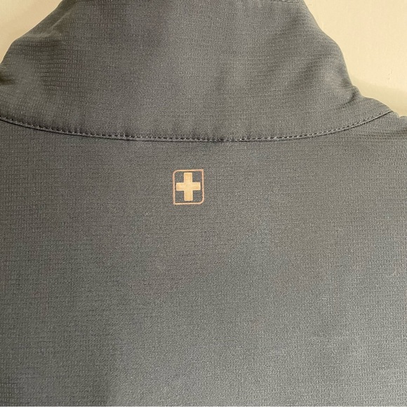 Men’s Swiss Tech XXL Weatherproof  Gray Soft-Shell Jacket - Picture 5 of 5